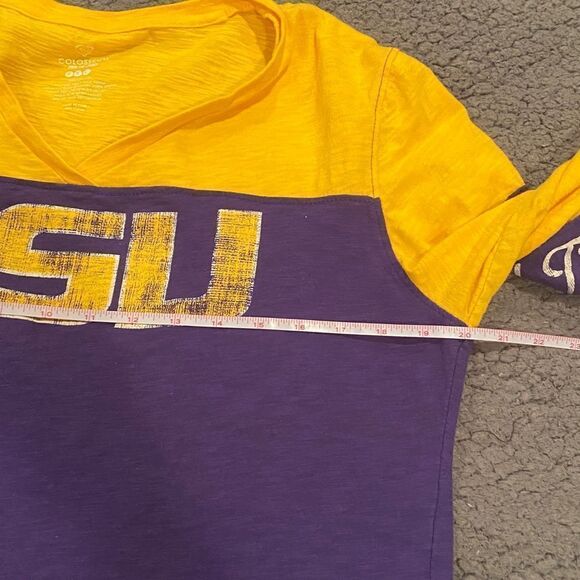 LSU Colosseum Long Sleeve LSU tiger Shirt Size XXL - Picture 7 of 8